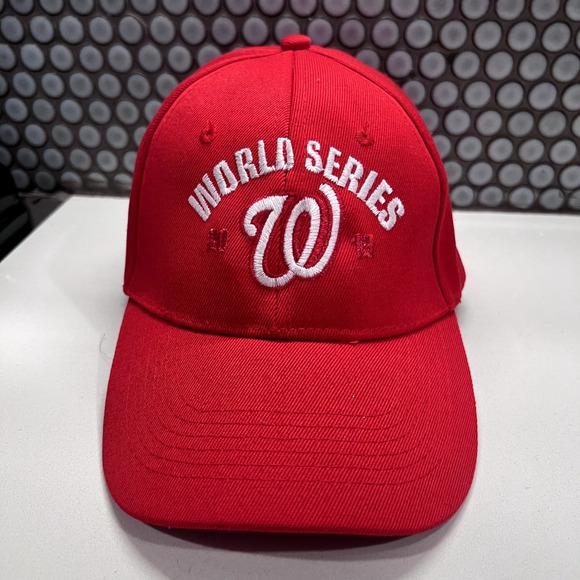 Other - Washington Nationals Hat Cap Red Strap Back MLB Mens Baseball